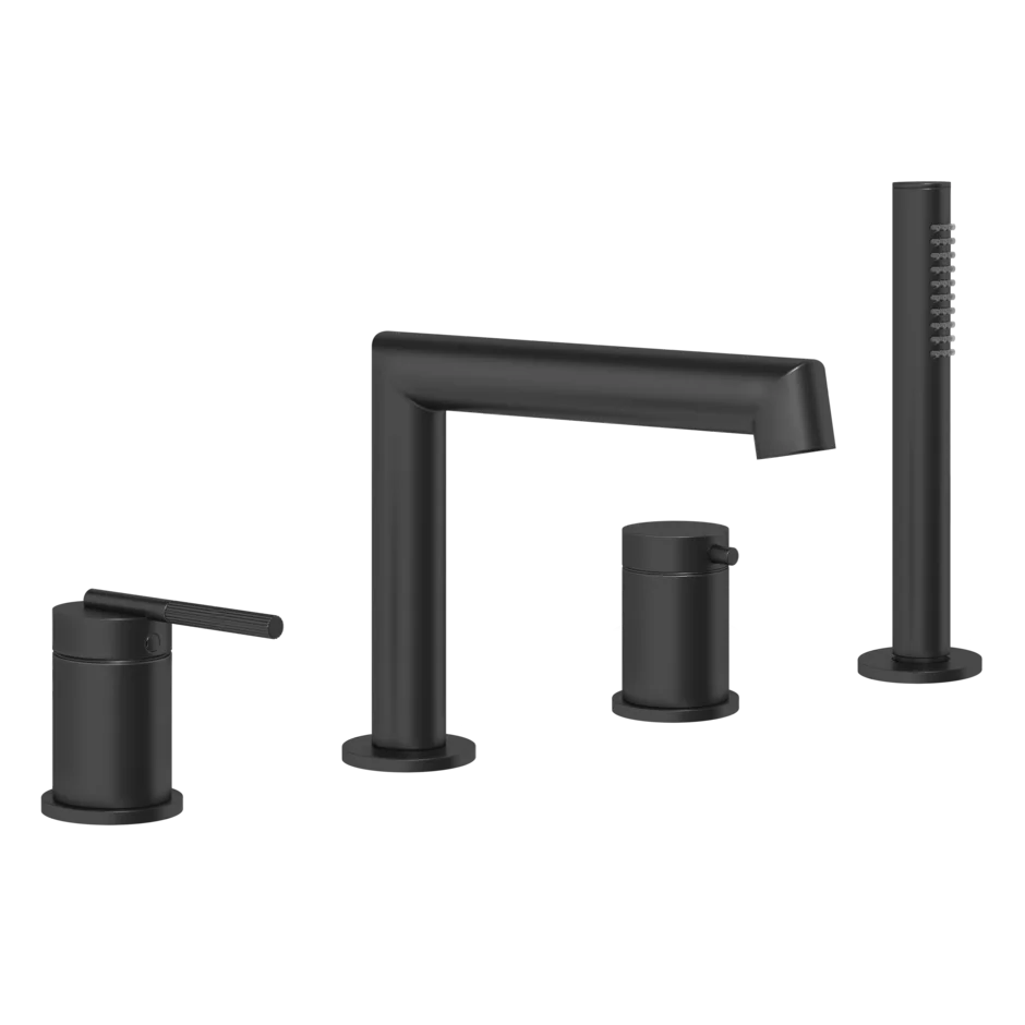 Смеситель для ванны 63537 299 Gessi Ingranaggio МАТОВО-ЧЕРНЫЙ 63537299