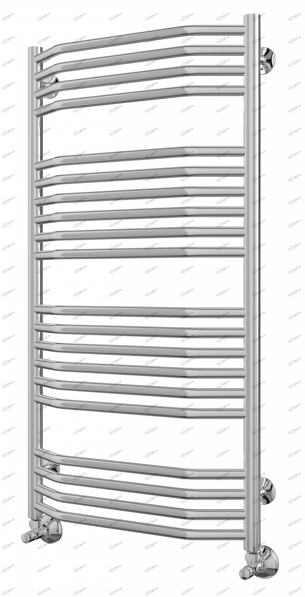 4620768886492 СТАНДАРТ Виктория П20 500х1006 (4+6+6+4) Полотенцесушитель TERMINUS Нержавеющая сталь
