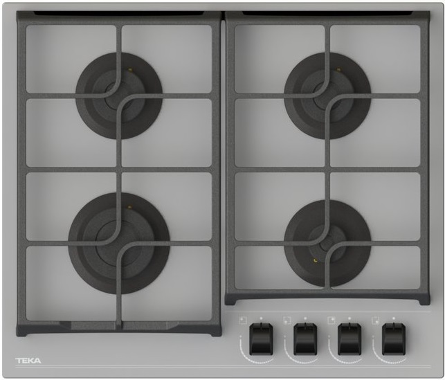 1320307 Варочная панель Teka GBC 64100 KBN WHITE Италия  - Вид №1