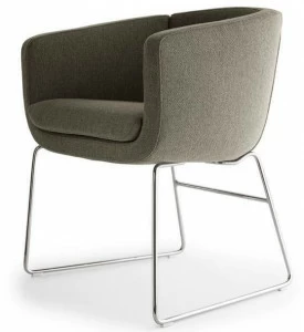 B&B Italia Project Кресло-санки с обивкой Tulip sixty