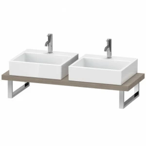 LC101C03131 L-Cube Консоль для накладной и встраиваемой сверху раковины компакт Сосна серебристая, декор