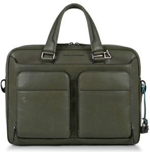 CA2849B3/VE Сумка для ноутбука Piquadro Black Square