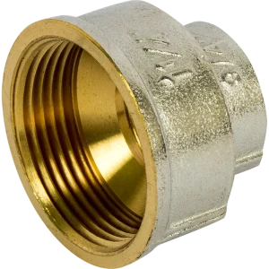 Муфта переходная 1 1/4"x3/4" ВР мм никелированная латунь 027-8950 81962414 STLM-2164191