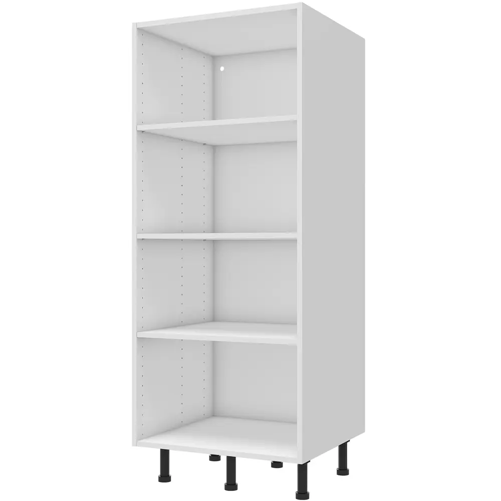 Полуколонка напольная 60x138x56см Delinia ID ЛДСП цвет белый 89327218 STLM-2127310 