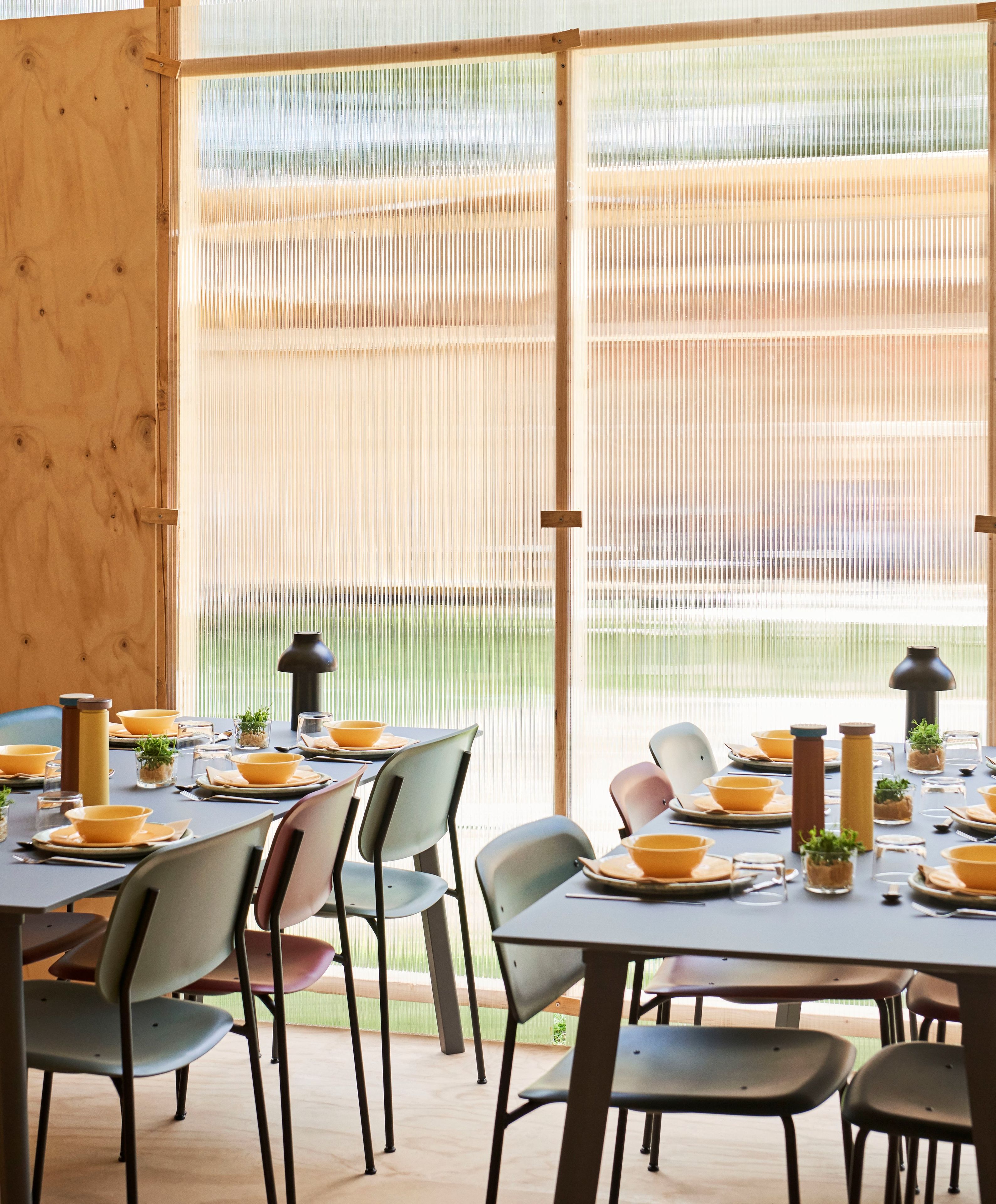 Штабелируемый стул из стали и дерева Hay Soft Edge ARCH-00113713 - Вид №31