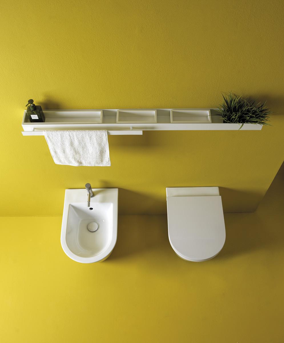 FLWC0126 Напольный унитаз приставной GSG CERAMIC Flut - Вид №1