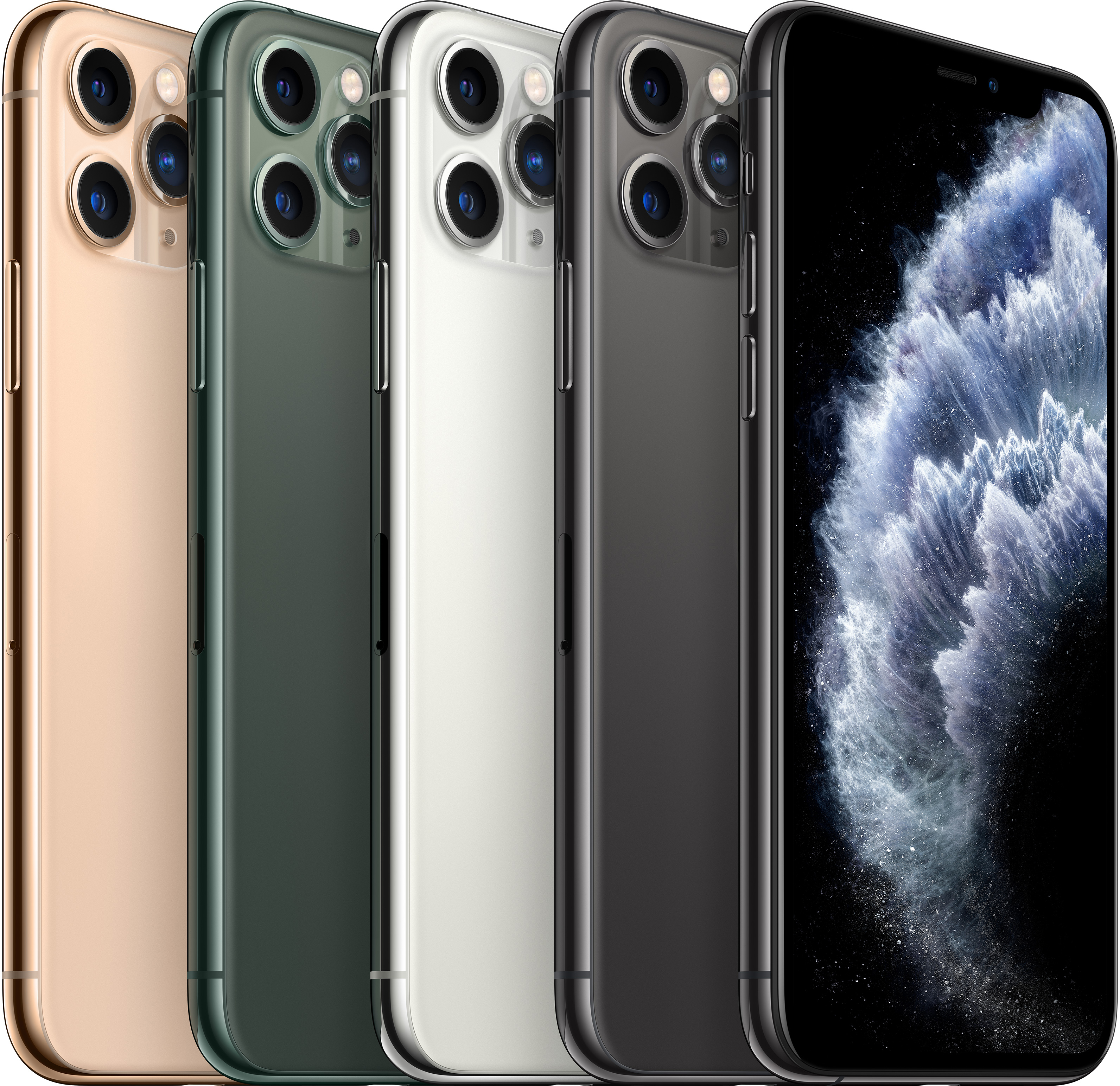 MWCC2RU/A Iphone 11 pro 256gb midnight green Apple Santreyd  - Вид №4