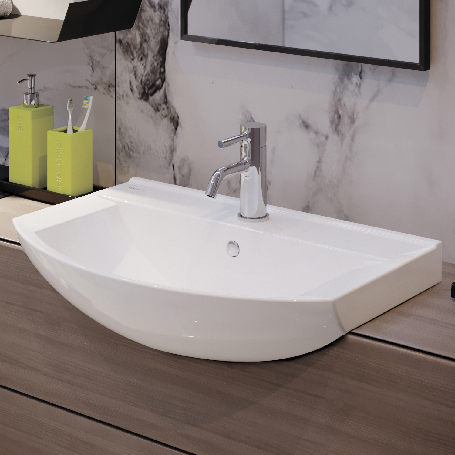 DIA80SLMRKCS0010 Зеркало Dial 800 SANITA LUXE  - Вид №6