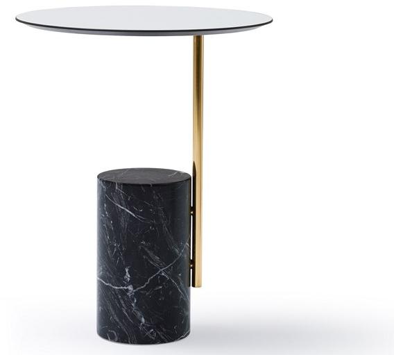 Quinti Sedute Круглый журнальный столик из каррарского мрамора sun-id-1379731 - Вид №1