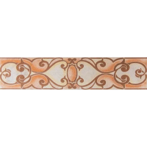 Бордюр напольный LB Ceramics Санторини 10x45 см матовый цвет бежевый