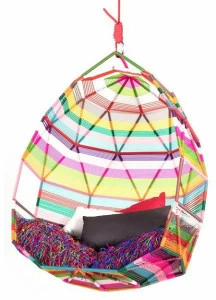 Moroso Подвесное сиденье из плетеной технополимерной проволоки Tropicalia