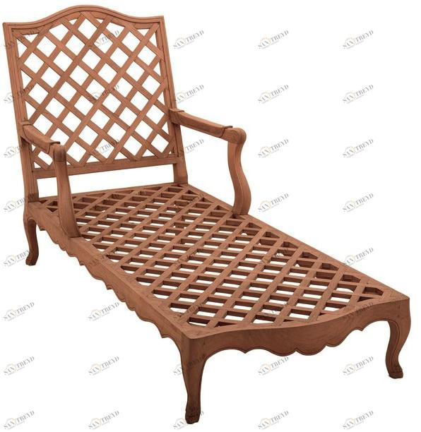 ASTELLO Кресло для отдыха из тика Camélia CAMELIA sun-id-1402195