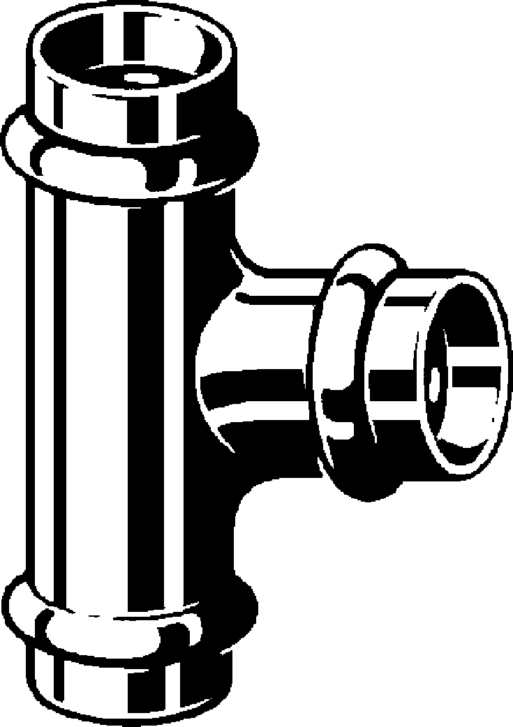 Viega Тройник Profipress G 2618 (346959) 346 959 - Вид №1