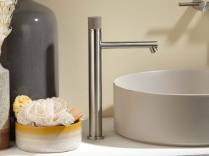 Однорычажный смеситель для раковины из нержавеющей стали