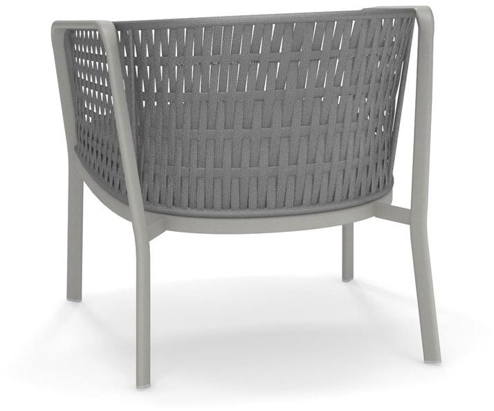 emu Кресло для отдыха из алюминия и плоского троса Carousel 1218 - Вид №3