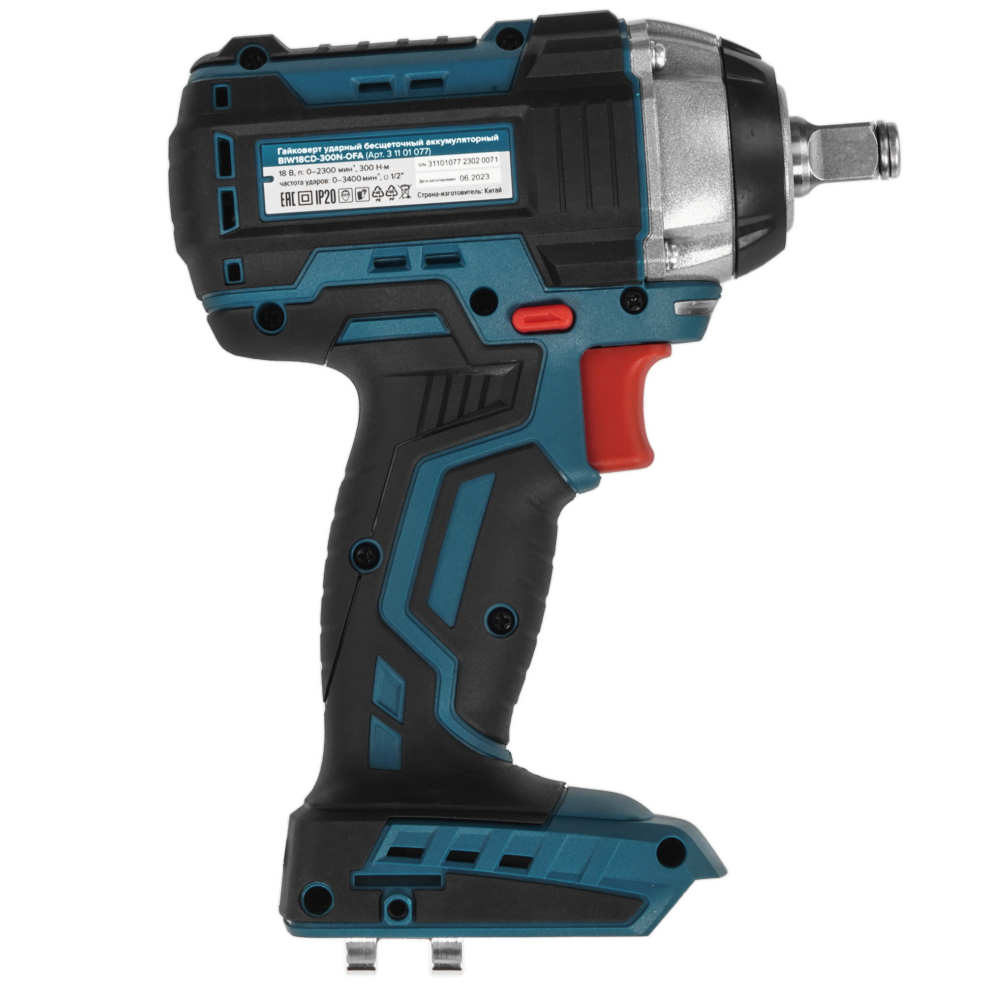 Гайковерт Кратон BIW18CD-300N-OFA   , Без ЗУ, Без АКБ 9127764 STDN-0044858 - Вид №1