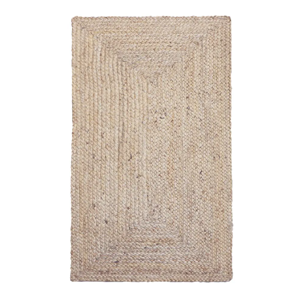Ковер KREAFORTA Nile 60x110 см джут цвет желтый 89443471 STLM-2036462 