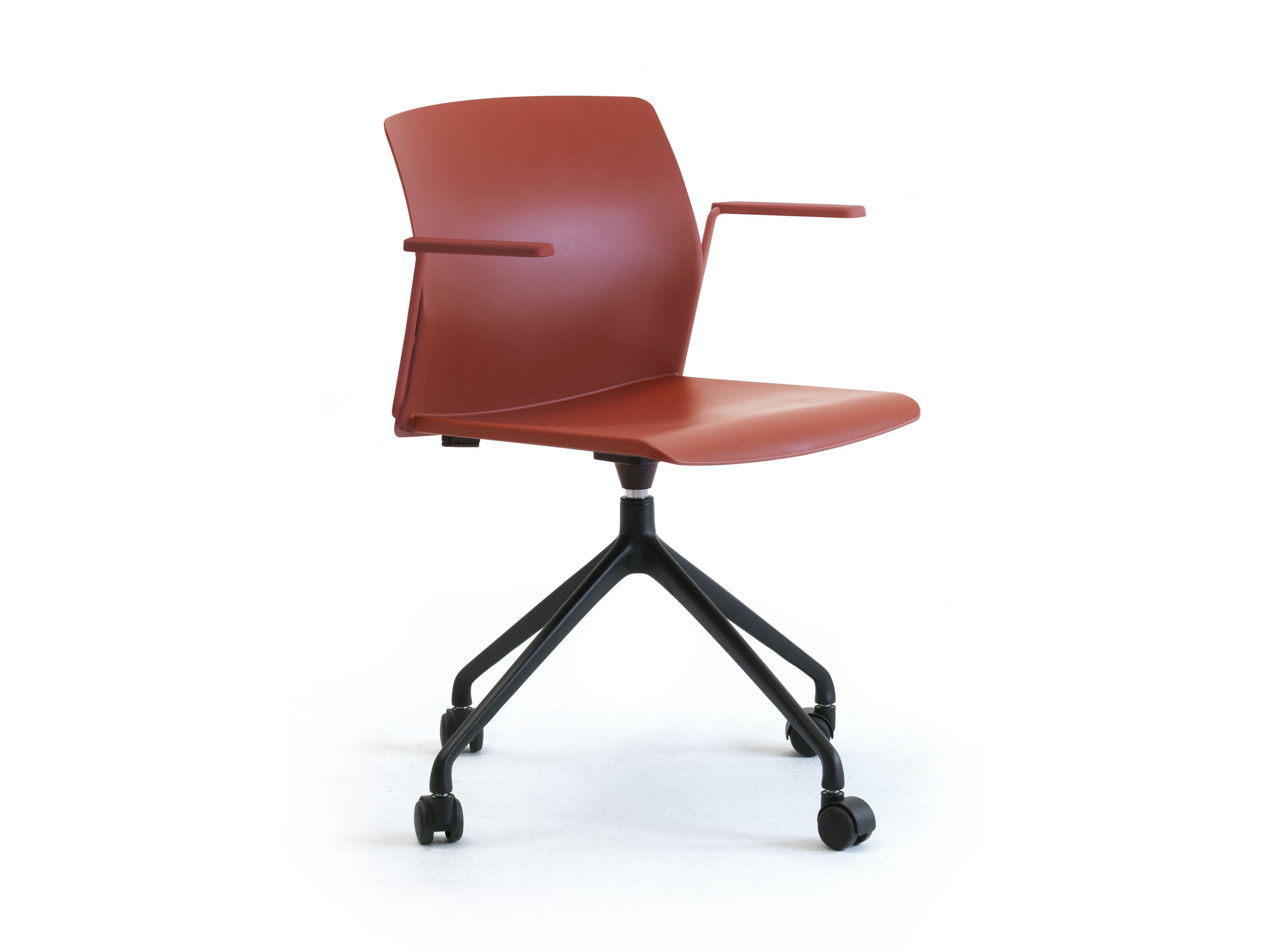 4 спицы рециркулированный пластиковый операционный стул офиса Leyform Ocean ARCH-00005640 - Вид №1