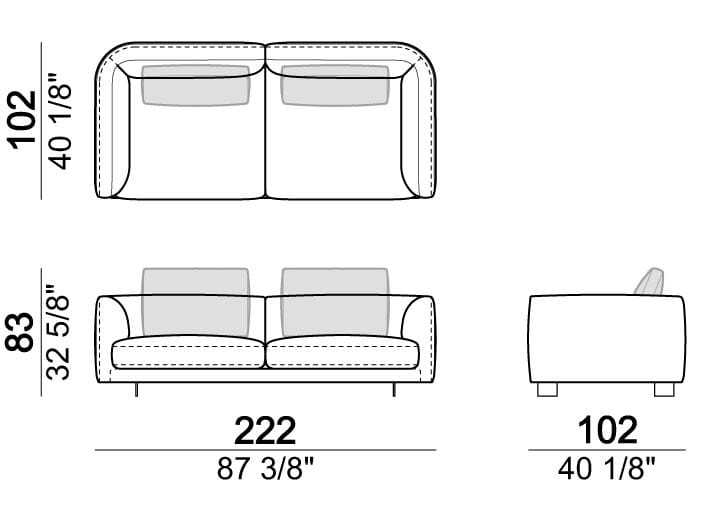 Модульный диван Arketipo SELF CONTROL ARCH-00067338 - Вид №6