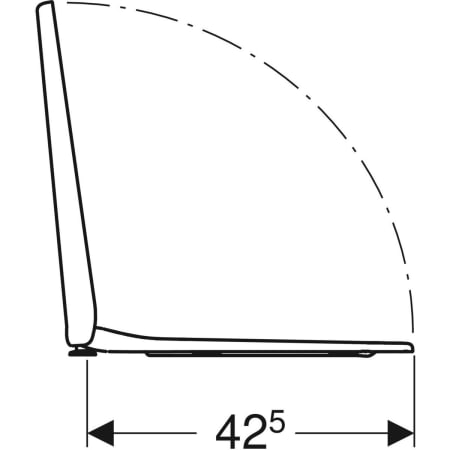 K90122000 Сиденье для унитаза Kolo Rekord, крепление сверху Geberit  - Вид №4
