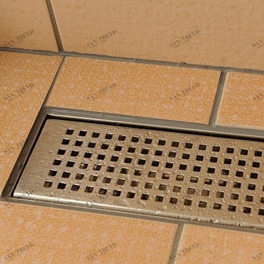 Канал  для душа L=585мм с фланцем H=92 мм ACO 25516