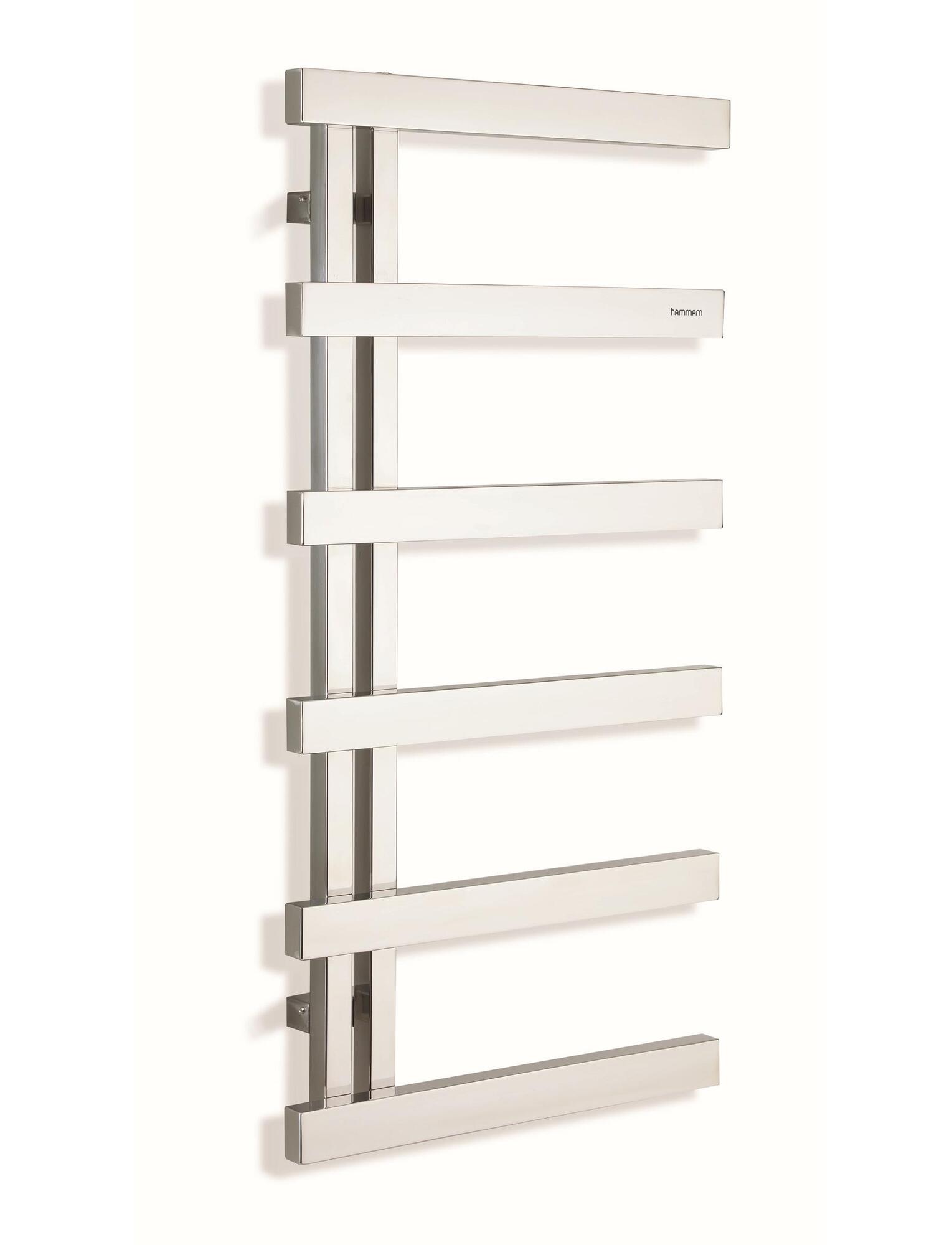 Полотенцесушитель Hammam STORM Stainless steel  комбинированный; электрический или водяной Сталь  - Вид №8