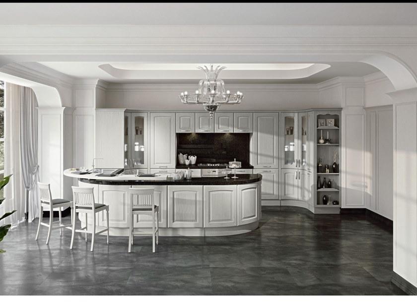 Cucine Lube Кухня с ручками с полуостровом Veronica sun-id-1380382 - Вид №4