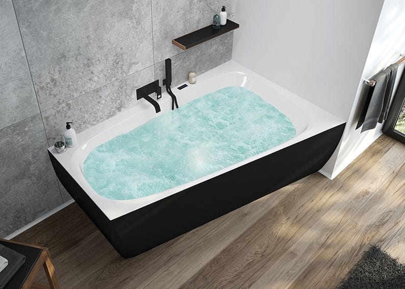 Акриловая угловая асимметричная ванна HOESCH iSensi ARCH-00033398 - Вид №2