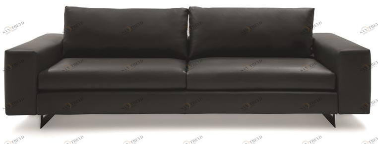 PIANCA Секционный раскладывающийся кожаный диван sun-id-1502182
