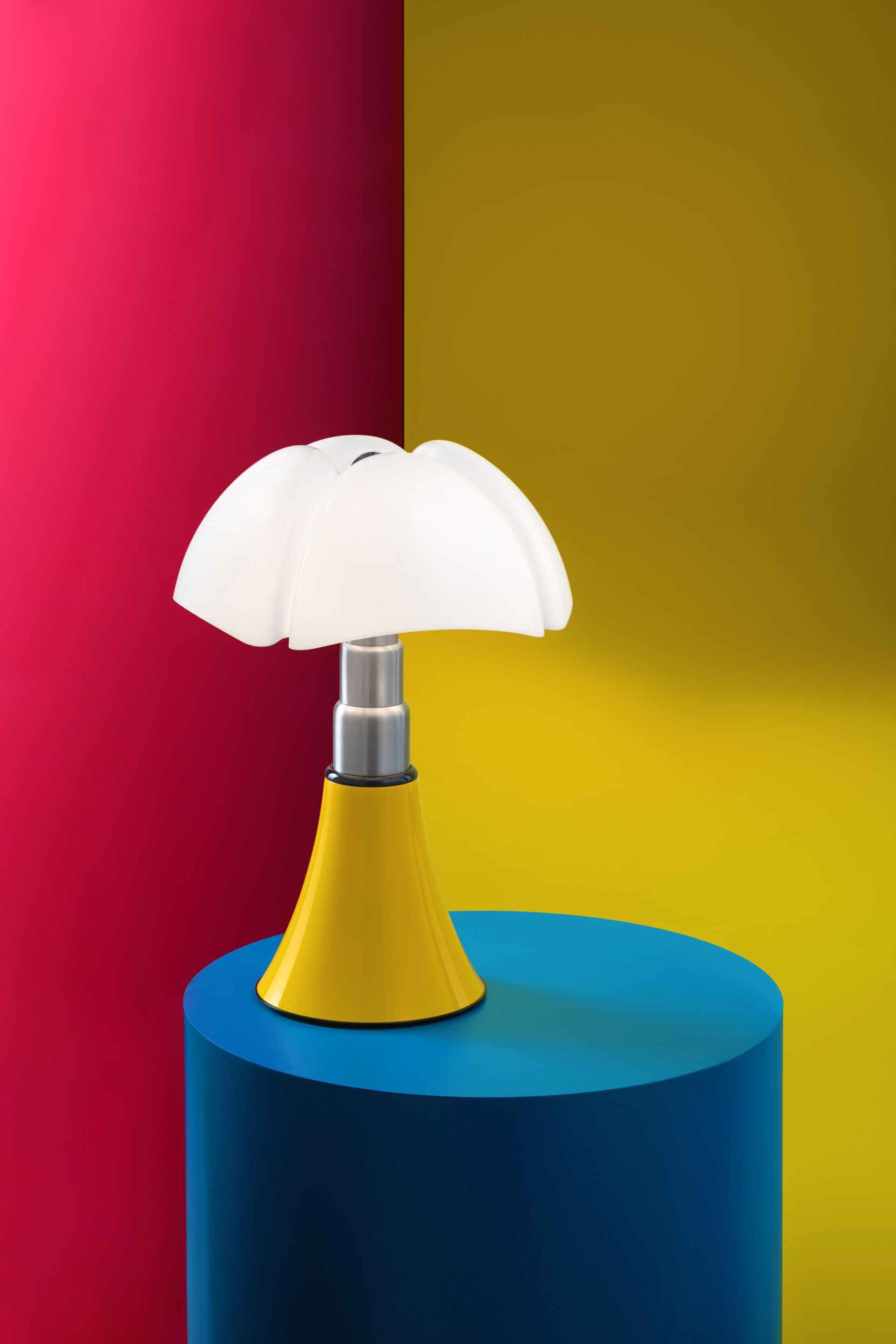 Настольная лампа из нержавеющей стали с метакрилатным абажуром In Stock Martinelli Luce ARCH-00148505 - Вид №4