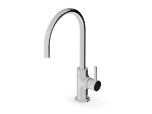 Однорычажный смеситель для кухни с поворотным изливом