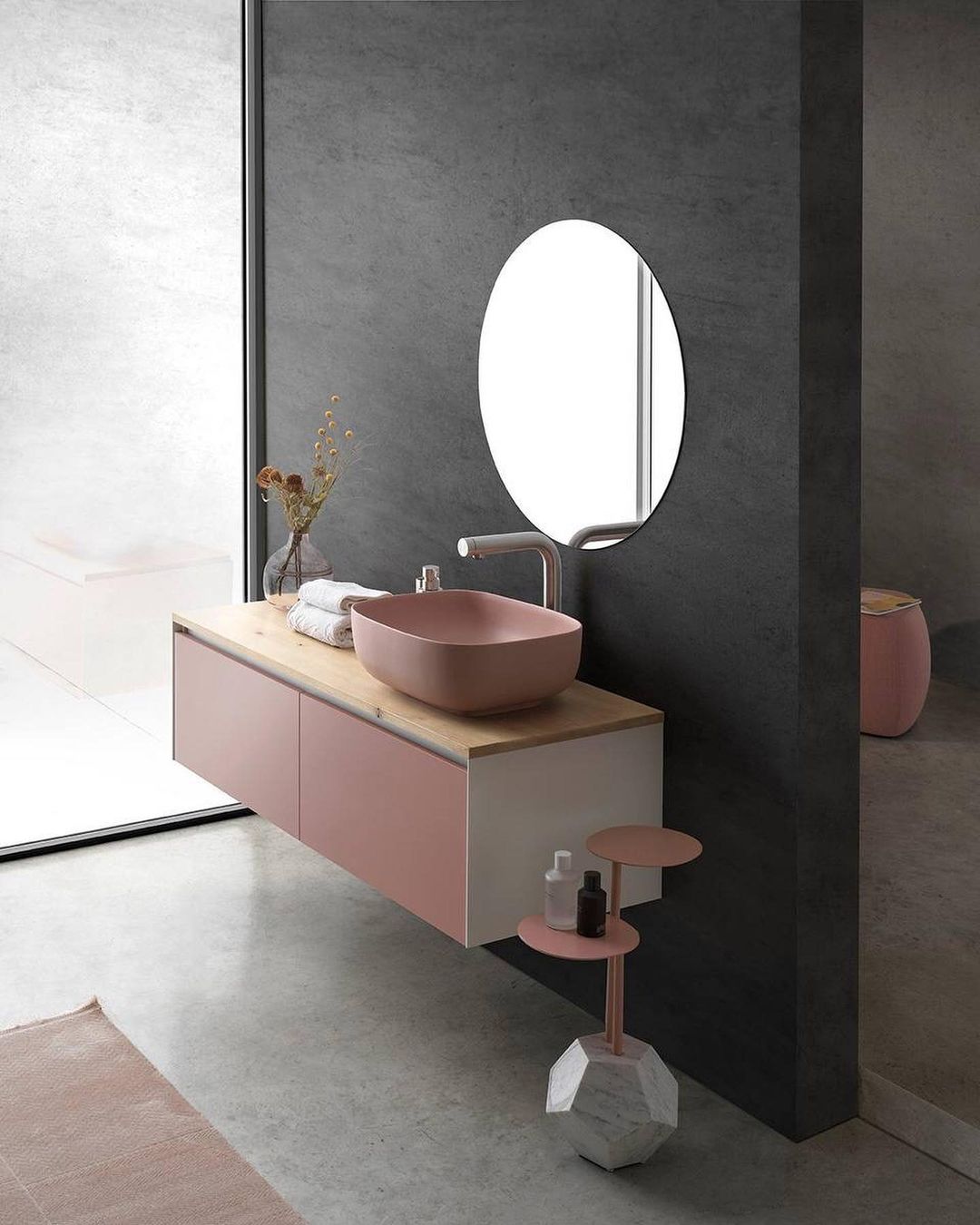 C376M3L50.101 Тумба подвесная с 3 выдвижными ящиками A. e T. Italia MATCH Белый матовый AeT ITALIA - Вид №4