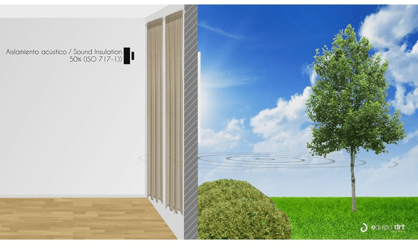 Equipo DRT Акустическая огнестойкая ткань для штор Orfeo 21017 - Вид №3