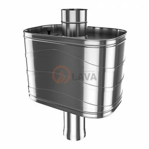 Бак-самовар LAVA 25 л. (0,5 мм AISI 439) на трубе