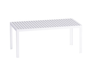 Алюминиевый прямоугольный садовый стол с порошковым покрытием