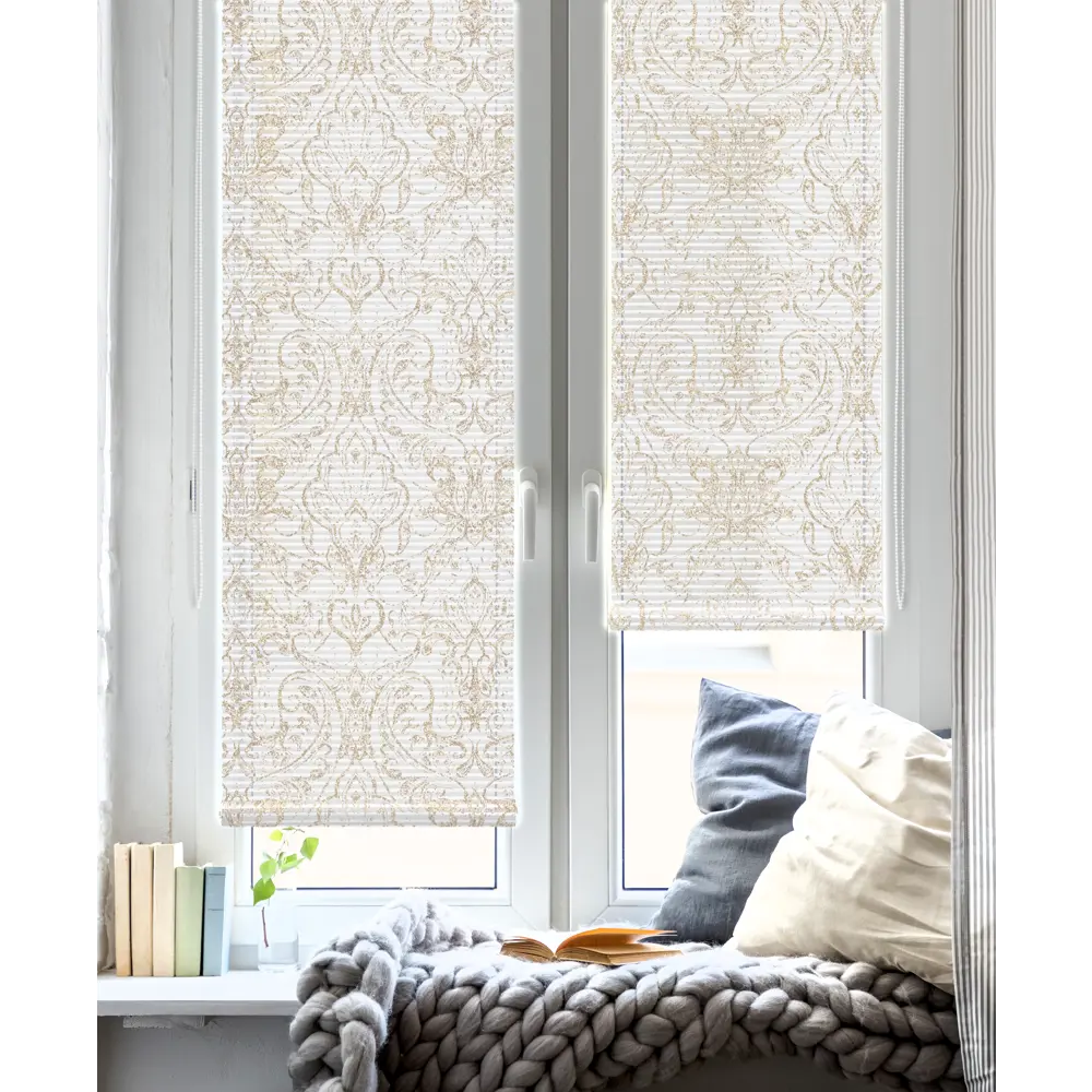 Штора рулонная Версаль 50x160 см бронзовая GARDEN STLM-2199138 - Вид №6