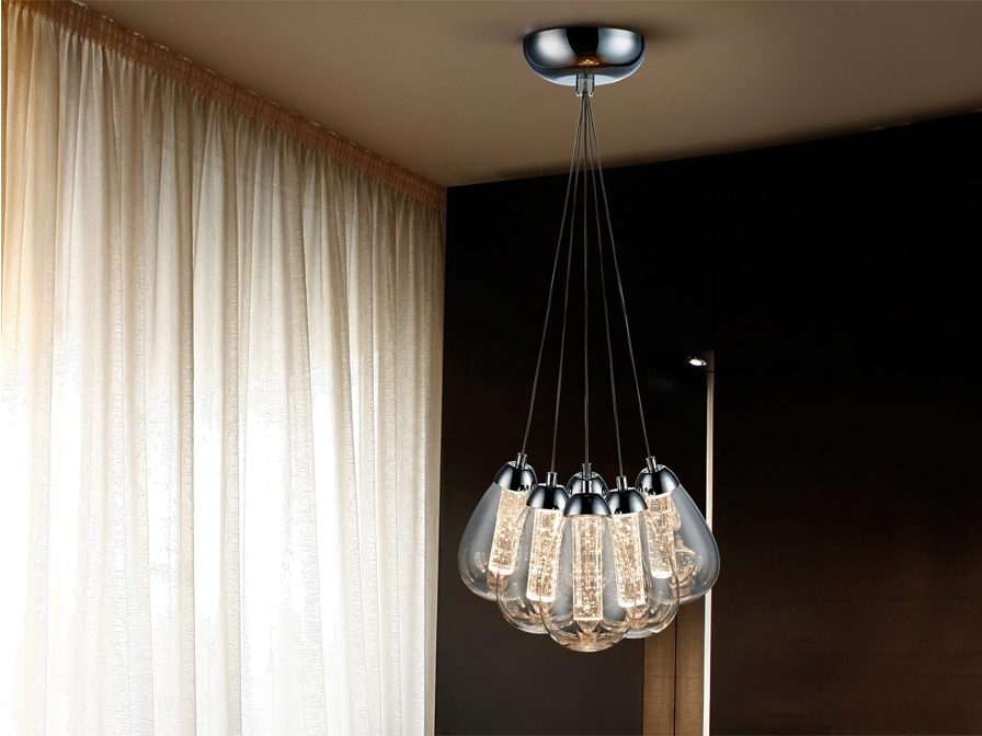 058009 Подвесной светильник 6L Ø38 Schuller Taccia 