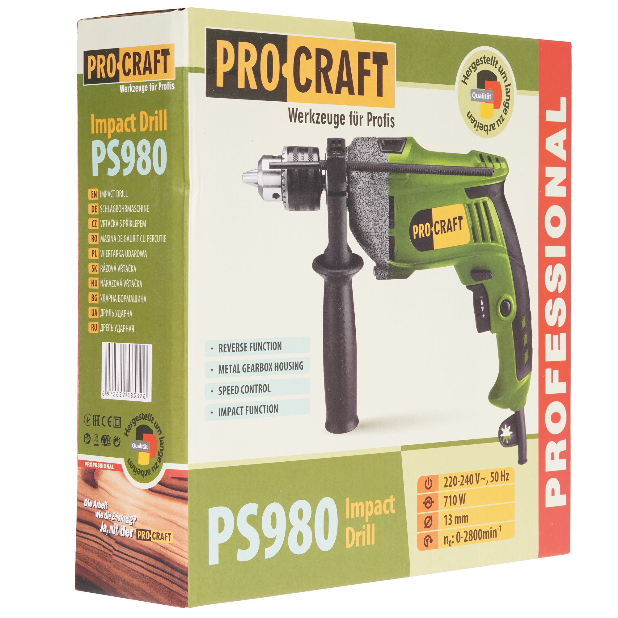 Дрель  PROCRAFT PS980 5497099 STDN-0014236 - Вид №6