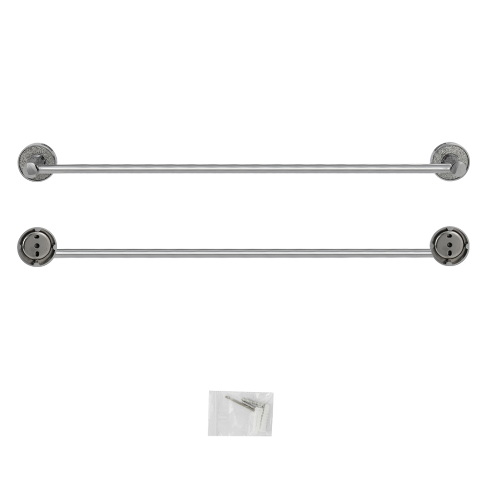 GFmark - Держатель для полотенца, прямой, крепление с АЛМАЗНОЙ КРОШКОЙ, код: 4801  - Вид №4