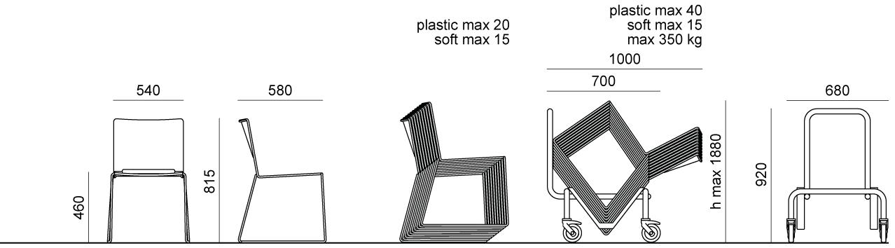 Diemmebi Штабелируемое кресло-санки Lafilò sun-id-1400228 - Вид №4