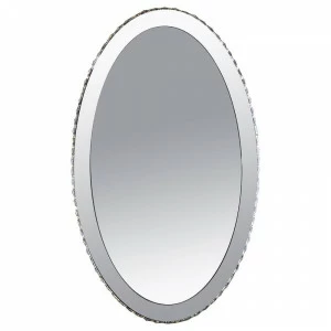 Настенный светодиодный светильник овальный Globo Marilyn I 67038-44 GLOBO MARILYN I 00-3890918 Серебро