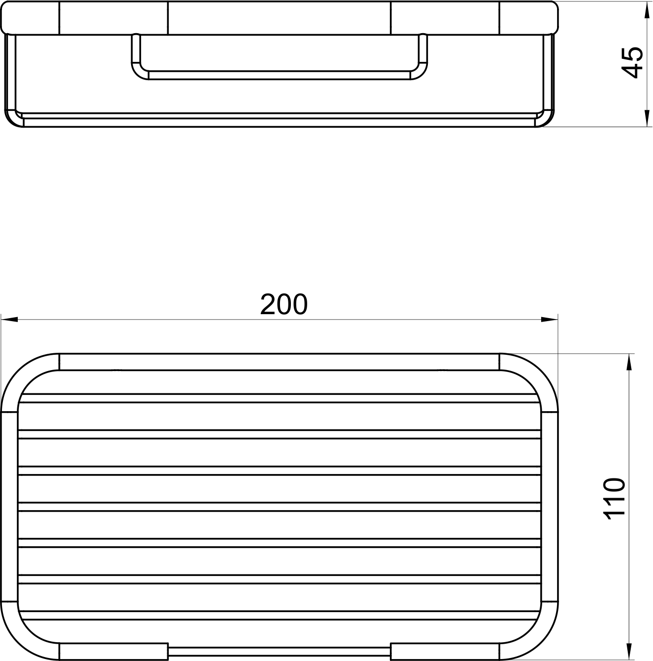 Полка-решетка Novaservis Metalia Wire programme 6067.0 хром 60670 - Вид №1
