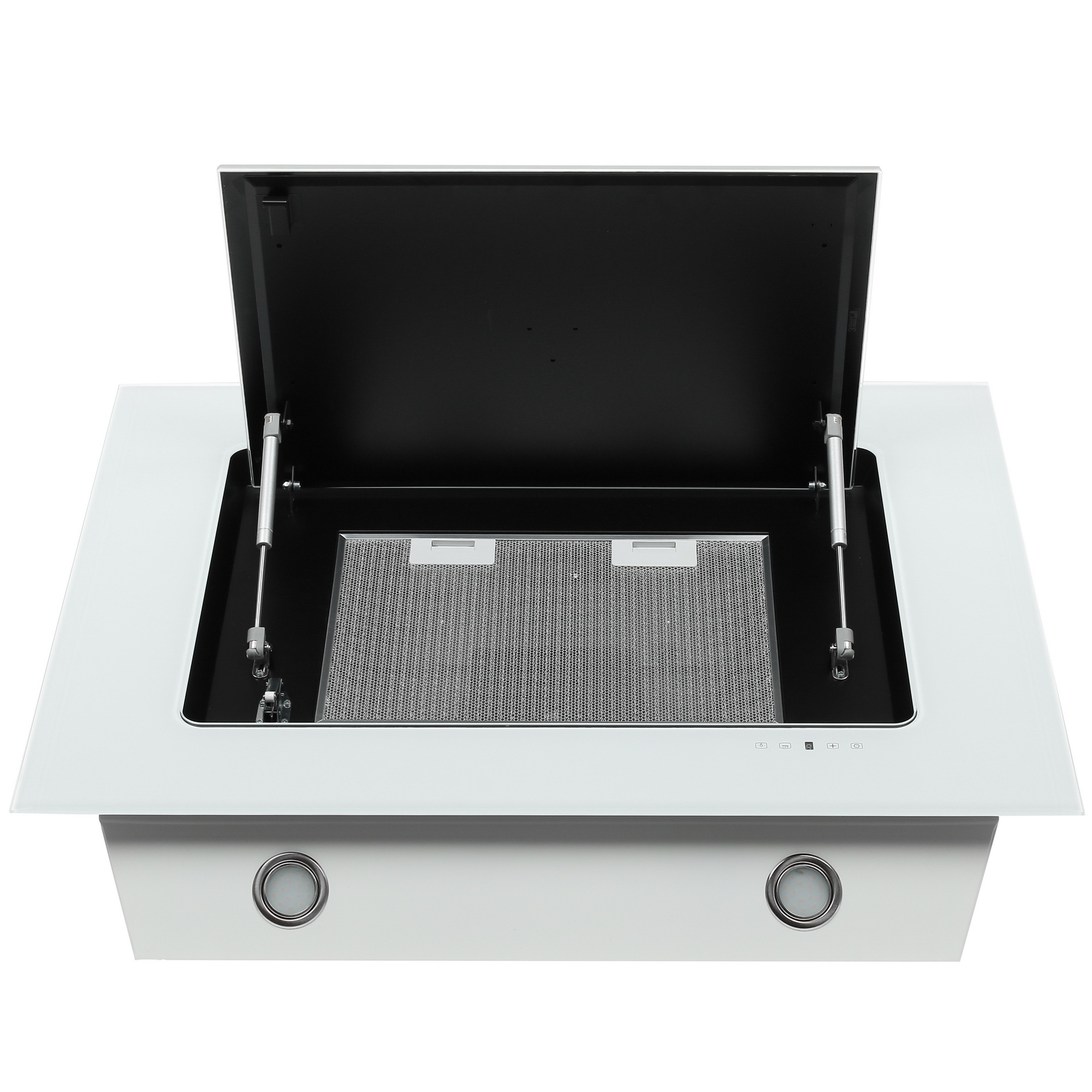 1149436 Вытяжка наклонная ELIKOR Оникс 90П-1000-Е4Д белый/белый STDN-0050227 - Вид №7