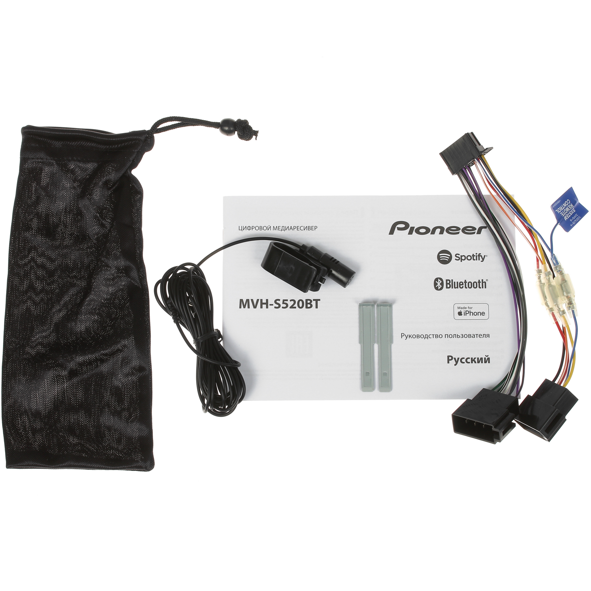 5094160 Автопроигрыватель Pioneer MVH-S520BT STDN-0034759 - Вид №5