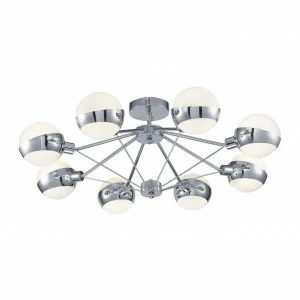 Потолочная люстра Freya Silvia FR5009CL-08CH белая FREYA ДИЗАЙНЕРСКИЕ, SILVIA 220648 Белый