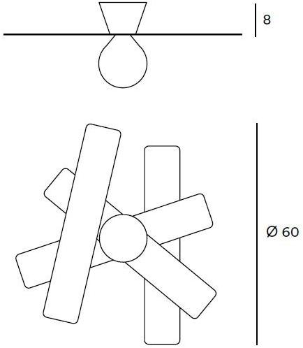Gibas Люстра Rail Rail 171/76 - Вид №4
