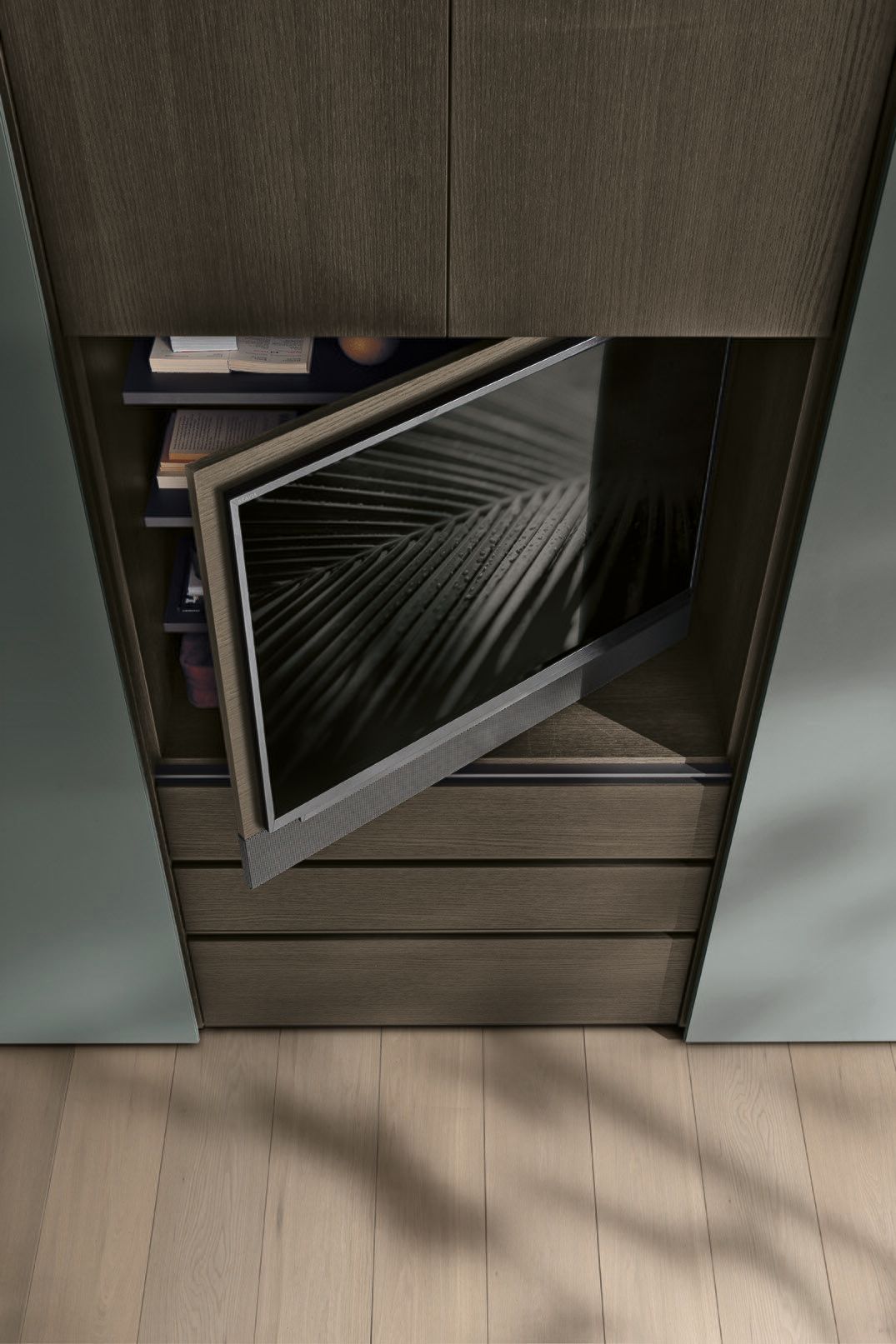 Деревянный шкаф со встроенным телевизором TOMASELLA GOLA + VISTA ARCH-00016094 - Вид №2