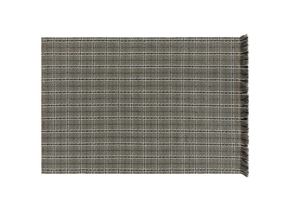 100032 Ковер GL Tartan green 200x300 см GAN Garden Layers