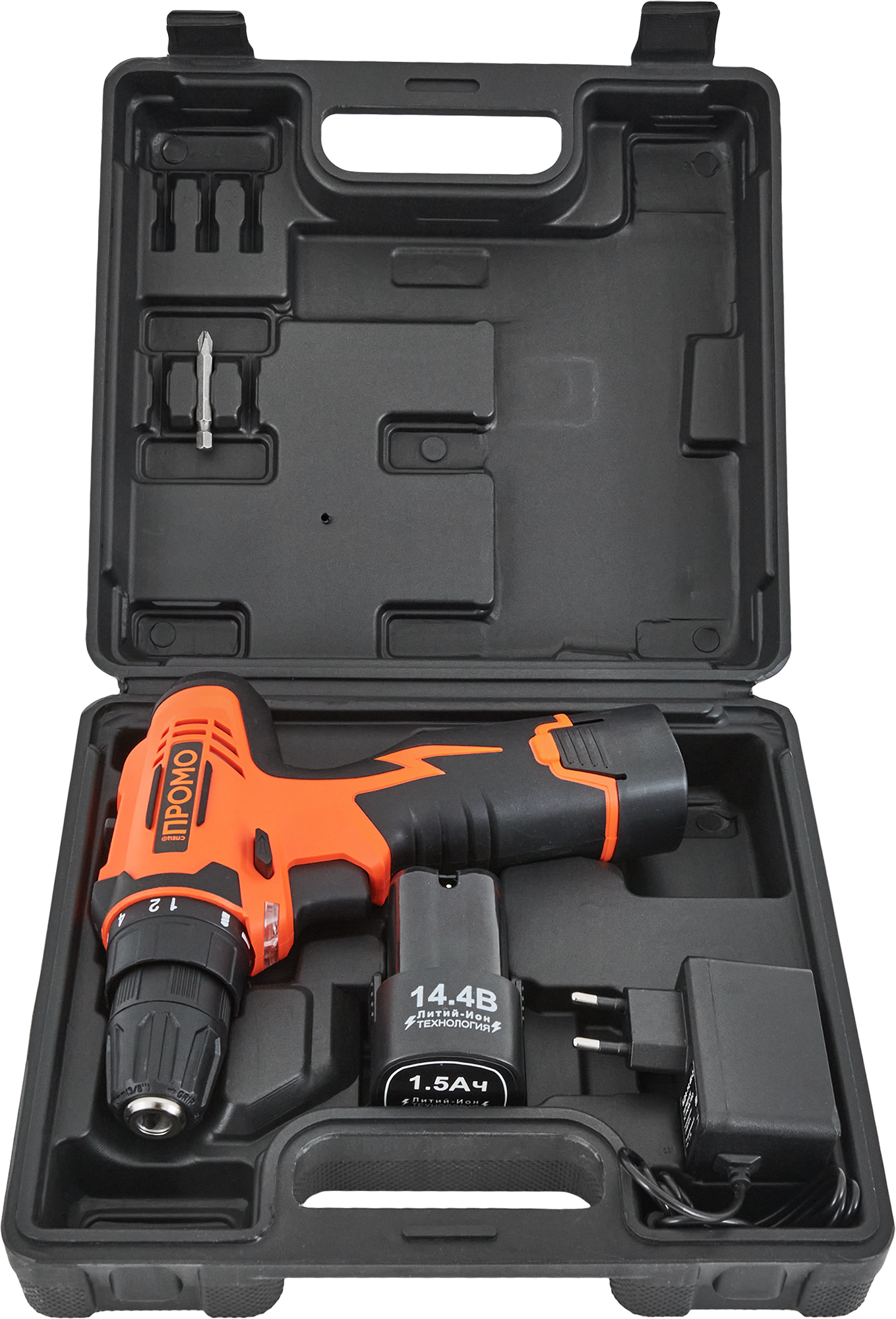 Аккумуляторная дрель-шуруповерт СПЕЦ БДА-14,4К-2 14.4 В с двумя Li-ion аккумуляторами 86311266 STLM-0067755 - Вид №4