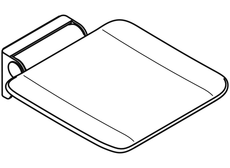 900.51.400XA Мобильное складное сиденье HEWI System 900 - Вид №4